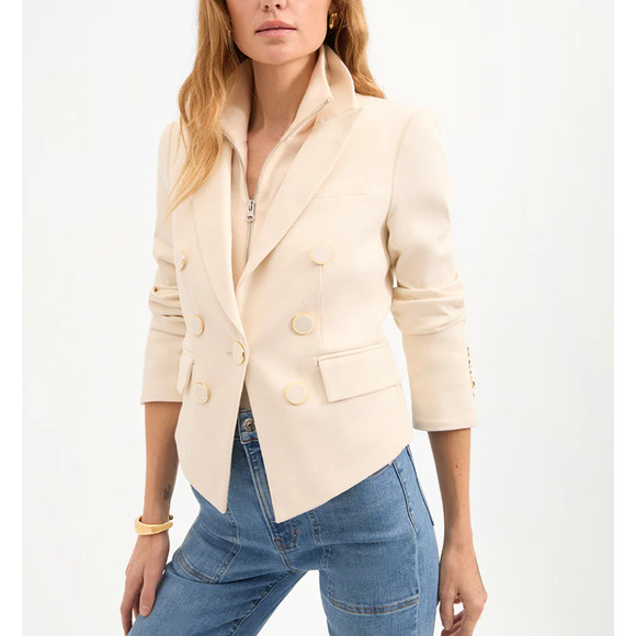 Veronica Beard Diego Dickey Jacket Ecru US 6 - Picture 1 of 11